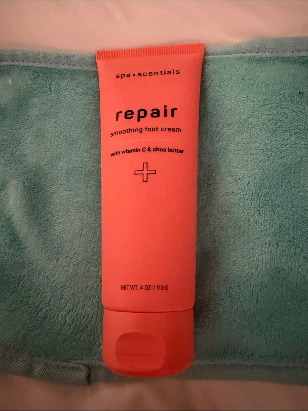 SPA SCENTIALS Repair Foot Cream - Bright Coral Skincare